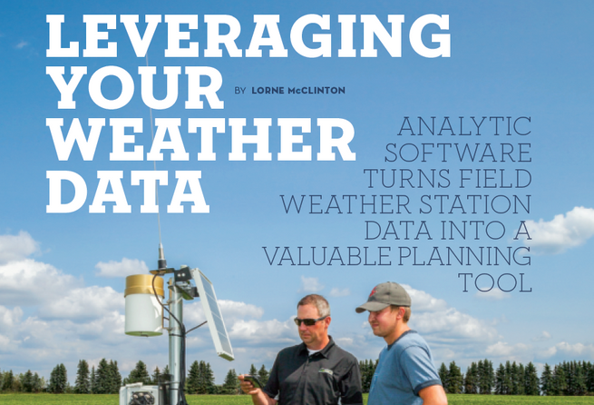 Leveraging Your Weather Data